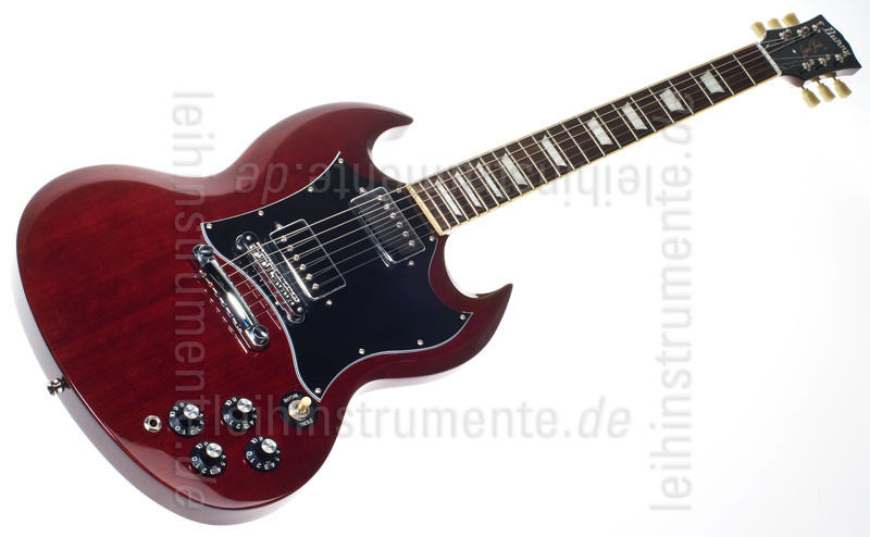 zur Artikelbeschreibung / Preis E-Gitarre BURNY RSG 55/69 WINE RED