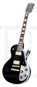 zur Detailansicht E-Gitarre BURNY RLC 115 BLK BLACK + original Koffer