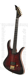 zur Detailansicht E-Gitarre MGH GUITARS Blizzard Beast Premium Deluxe - black cherry burst + Softcase - made in Germany