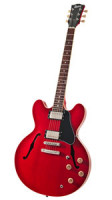Halbresonanz Jazz-Gitarre BURNY RSA-75-CR CHERRY RED + original Koffer