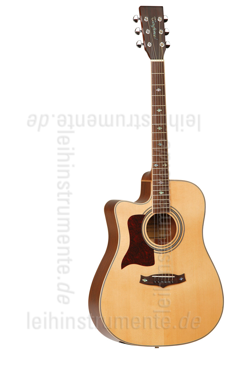 western- gitarre tanglewood tw115/as ce lh - premier series