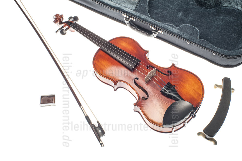 zur Artikelbeschreibung / Preis 1/2 (14" Zoll) Bratsche (Viola)  - GASPARINI MODELL PRIMO - Komplettset - vollmassiv