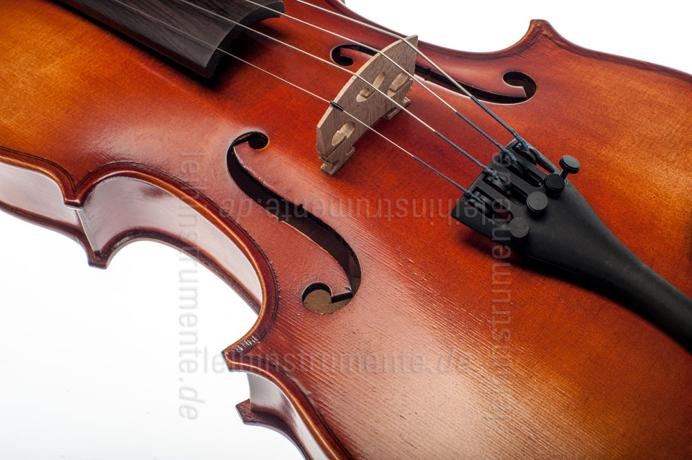 zur Artikelbeschreibung / Preis 3/4 (15" Zoll) Linkshänder Bratsche (Viola)  - GASPARINI MODELL PRIMO - Komplettset - vollmassiv + Schulterkissen