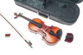 1/8 (12" Zoll) Linkshänder Kinderbratsche (Viola)  - GASPARINI MODELL PRIMO - Komplettset - vollmassiv + Schulterkissen