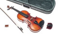 1/2 (14" Zoll) Linkshänder Kinderbratsche (Viola)  - GASPARINI MODELL PRIMO - Komplettset - vollmassiv + Schulterkissen