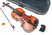 4/4 (15,5" Zoll) Linkshänder Bratsche (Viola)  - GASPARINI MODELL PRIMO - Komplettset - vollmassiv + Schulterkissen