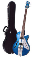 E-Bass - DUESENBERG STARPLAYER BASS - MIKE CAMPBELL LTD + Custom Line Case