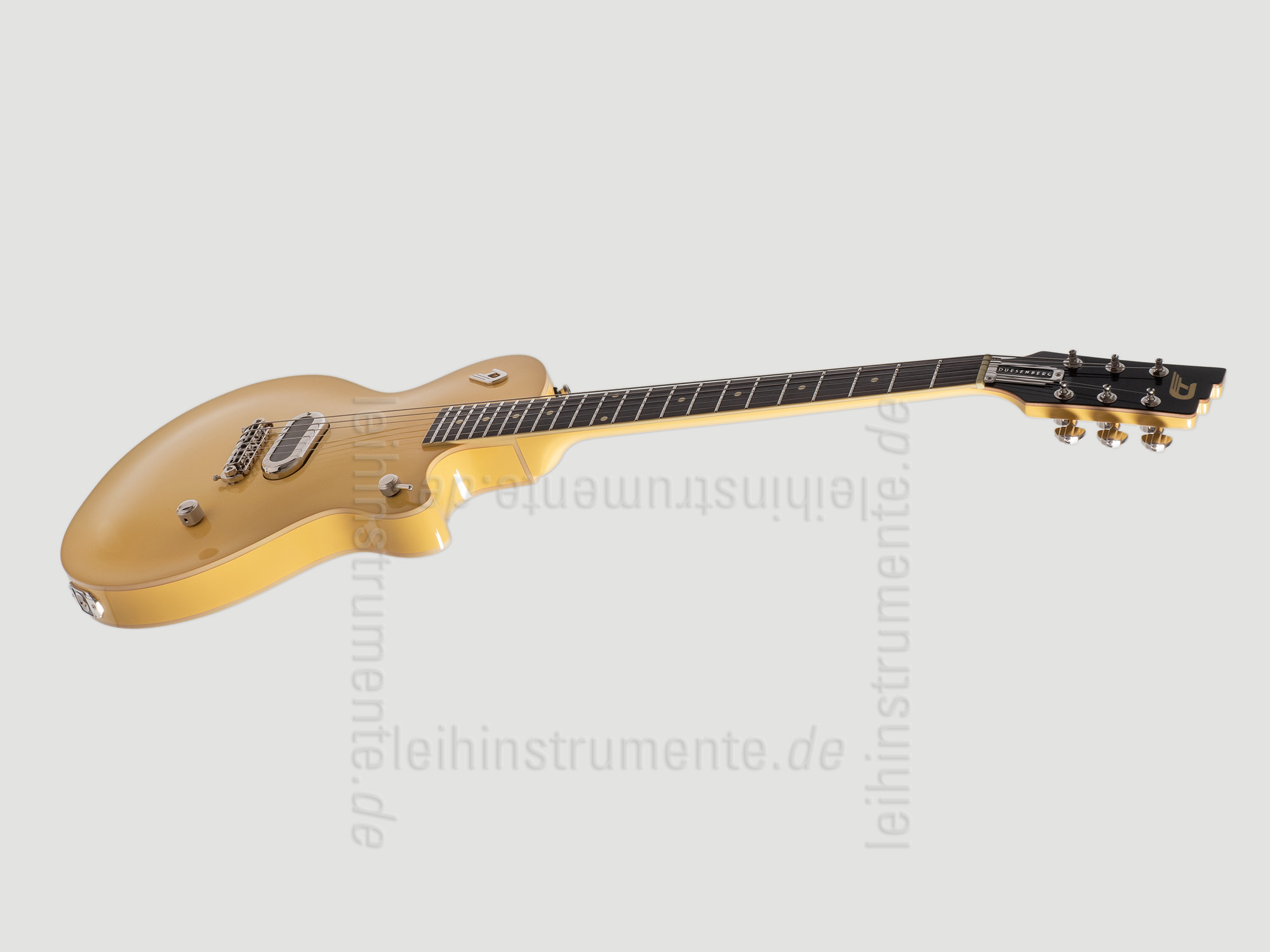 zur Artikelbeschreibung / Preis E-Gitarre DUESENBERG The Senior - Black + Custom Line Bag