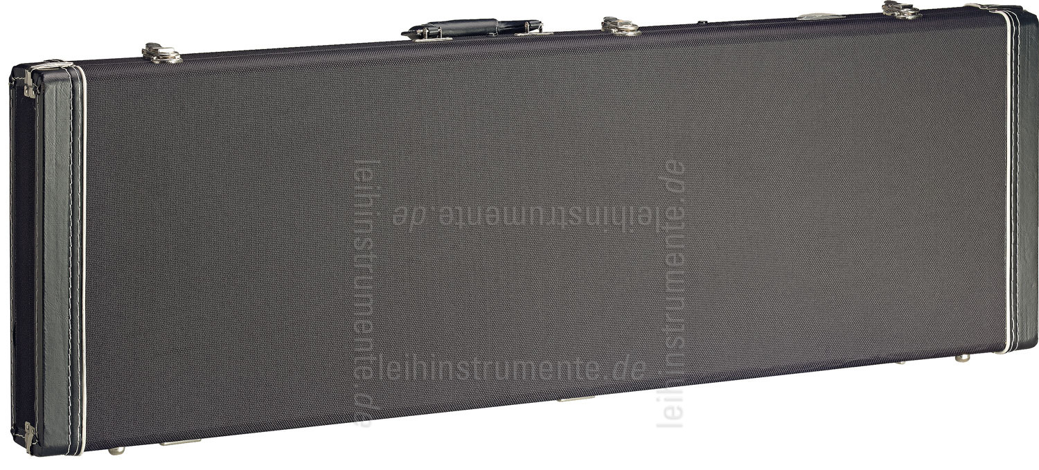 zur Artikelbeschreibung / Preis E-Gitarre BERSTECHER Deluxe Vintage - Black / Floral Red + Koffer - made in Germany