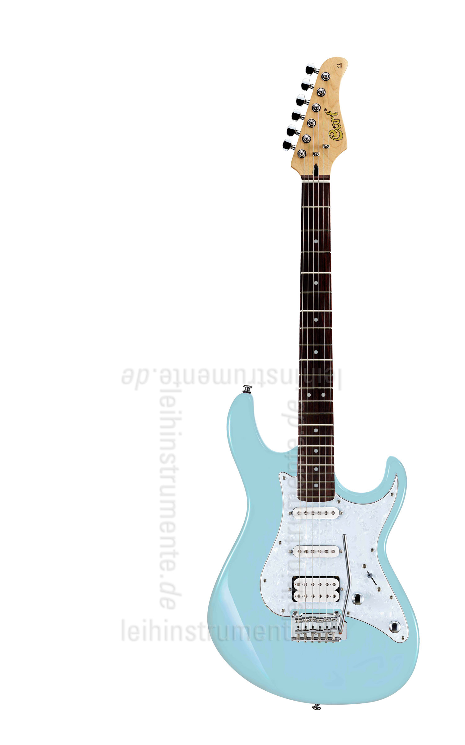 zur Artikelbeschreibung / Preis E-Gitarre CORT G250 - Baby Blue