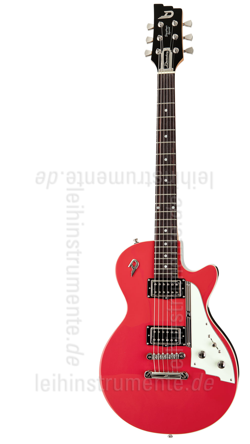 zur Artikelbeschreibung / Preis E-Gitarre DUESENBERG STARPLAYER SPECIAL - Fiesta Red