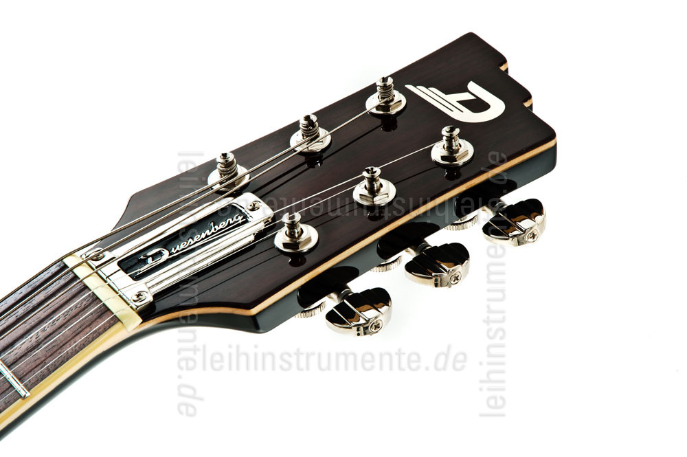 zur Artikelbeschreibung / Preis E-Gitarre DUESENBERG 52er Senior Little Toaster - Gold Top + Custom Line Case