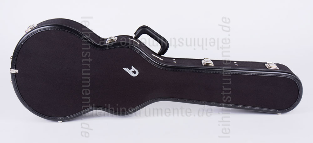 zur Artikelbeschreibung / Preis E-Gitarre DUESENBERG CARIBOU - Black - Tremolo + custom line case