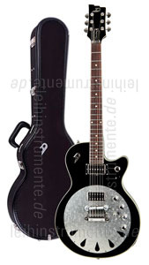 zur Detailansicht E-Gitarre DUESENBERG REZOBRO - BLACK + Custom Line Case