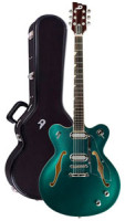 E-Gitarre DUESENBERG GRAN MAJESTO - Catalina Green + Custom Line Case