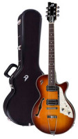 E-Gitarre DUESENBERG STARPLAYER TV HOLLOW Series - Vintage Burst + Custom Line Case