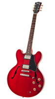 Halbresonanz Jazz-Gitarre BURNY RSA-65-CR CHERRY RED + original Koffer