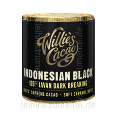 zur Detailansicht Willie`s Kakao 100% - INDONESIAN BLACK - JAVAN DARK BREAKING - 180g Block zum Raspeln