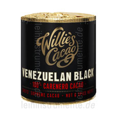 zur Detailansicht Willie`s Kakao 100% - VENEZUELAN BLACK - CARENERO - 180g Block zum Raspeln