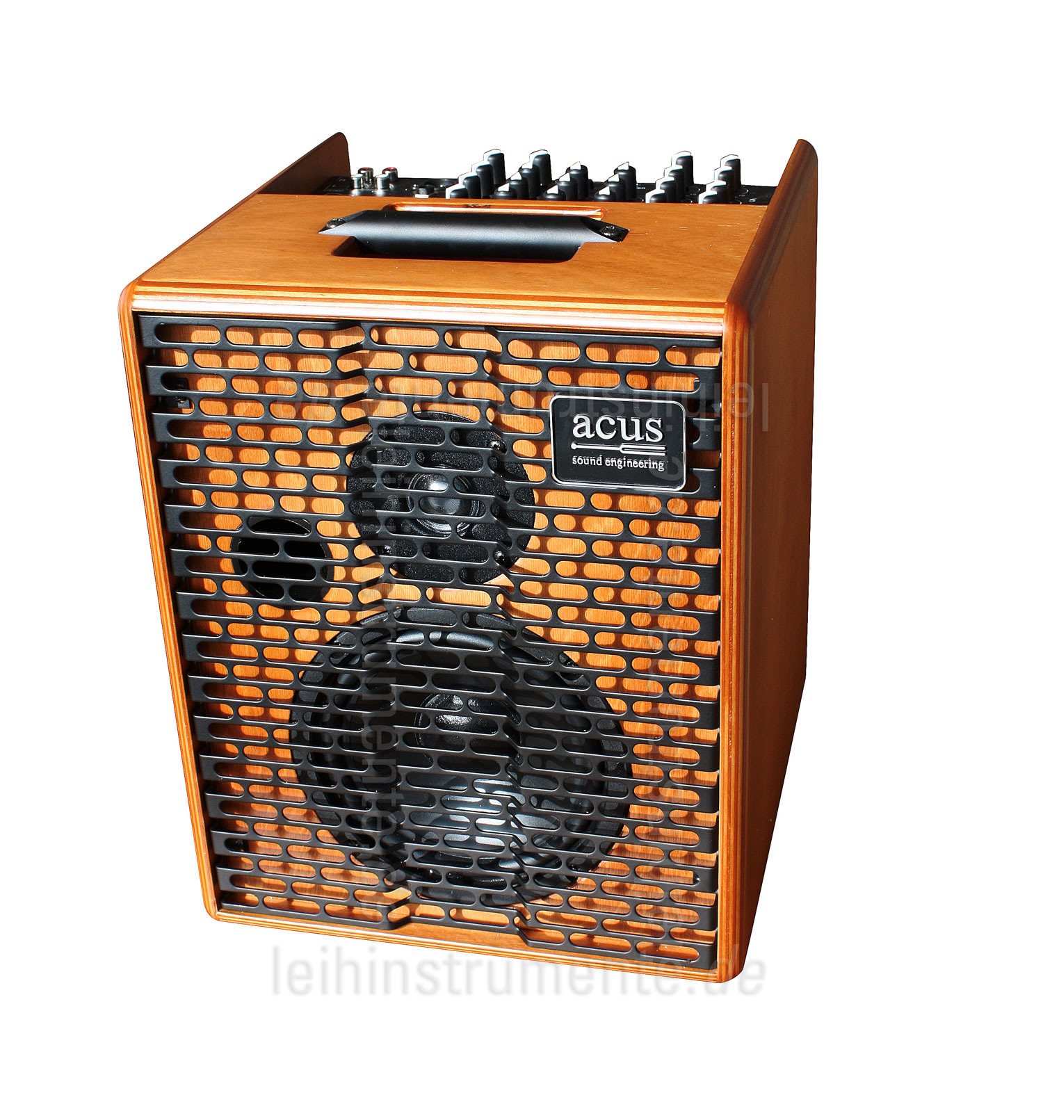 zur Artikelbeschreibung / Preis Akustikverstärker - ACUS ONE 6T Wood - 4x Kanal (3x Instrumental / getrennt regelbar)