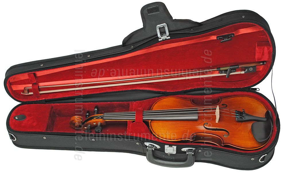 zur Artikelbeschreibung / Preis 4/4 Violine - HÖFNER MODELL H11E-V-0 PRESTO  - Komplettset - vollmassiv + Schulterstütze