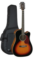 Western-Gitarre CORT MR 710-F SB - Dreadnought - Fishman - Cutaway - massive Fichtendecke