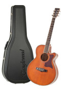 Western-Gitarre TANGLEWOOD TW45/NS E - Sundance Series - Fishman Presys Plus EQ - Super Folk - Cutaway - massive Decke + Boden - Koffer