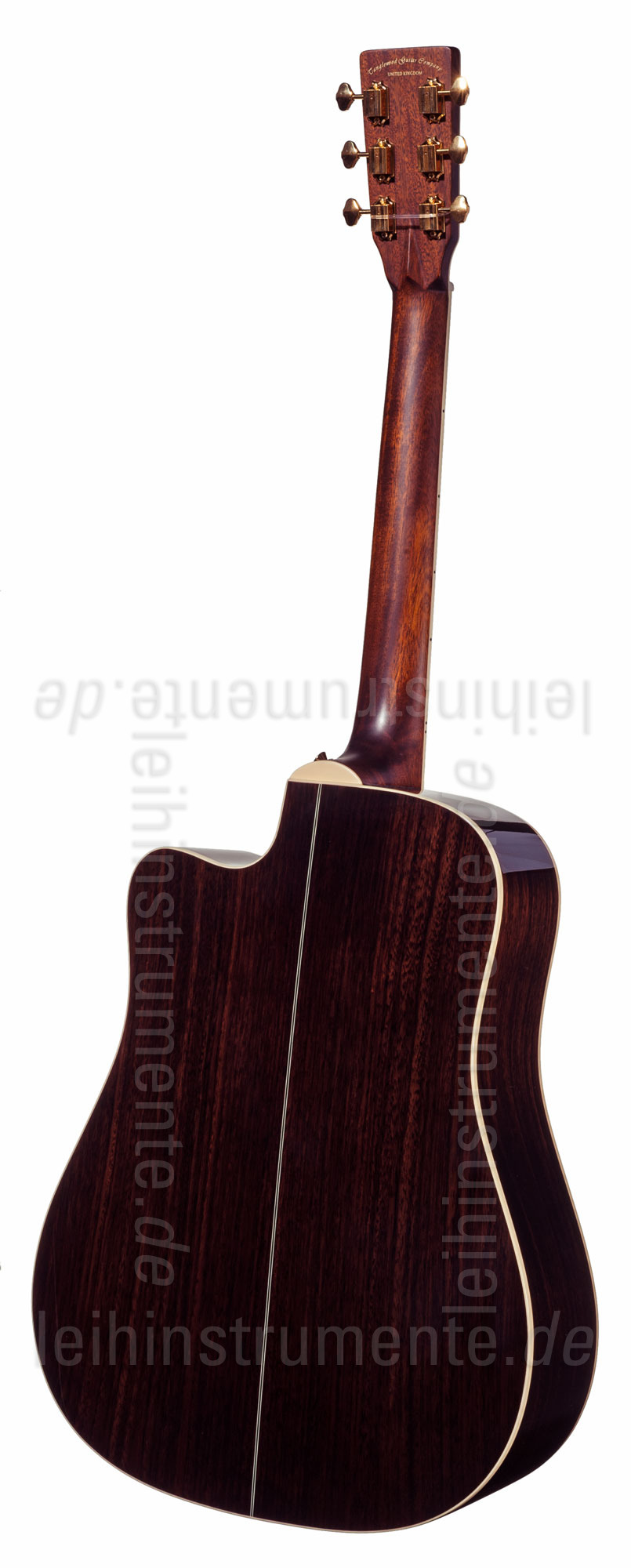 zur Artikelbeschreibung / Preis Western-Gitarre TANGLEWOOD TW1000/H SRC E - Heritage Series - Fishman Presys Blend - Cutaway - vollmassiv + Hardcase